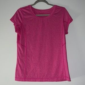 Large Tek Gear Pink Workout Shirt